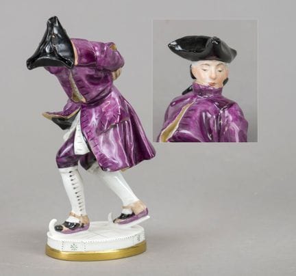 Coureur des neiges, Bing &amp; Gröndahl, Copenhagu