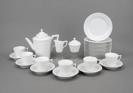 Servizio da caffè per 10 persone, 38 pezzi, KPM Be