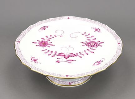 Plateau à gâteaux sur pied, Meissen, marqué après 