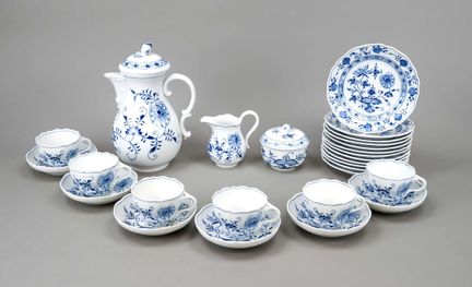 Servizio da caffè per 12 persone, 39 pezzi, Meisse