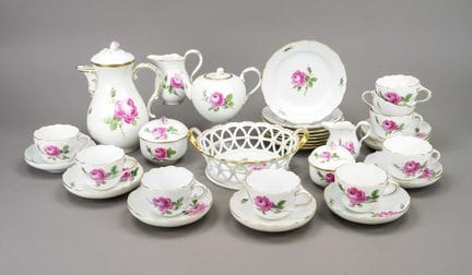 Servizio da caffè per 8 persone, 32 pezzi, Meissen