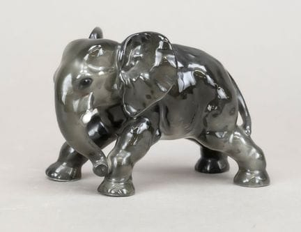 Bébé éléphant, Schaubach, Unterweissbach, marque 1