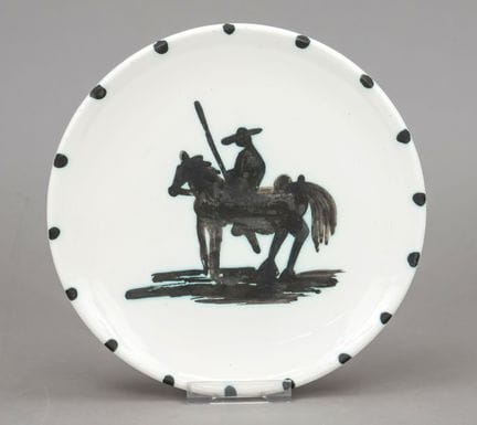 “Picador”陶瓷碗，Madoura/瓦洛里斯，设计： 巴勃罗·毕加索（1881年马拉加—197