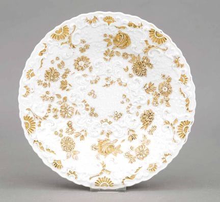 Assiette de parade, Meissen, époque Pfeiffer (1924