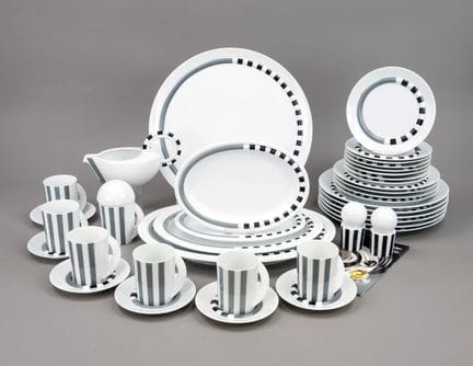 Service de table pour 4 à 7 personnes, 42 pièces, 