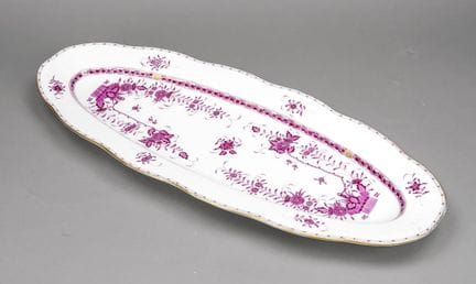 Grand plat à poisson, Herend, marqué après 1906, f