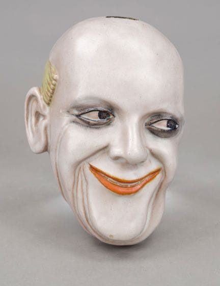 Masque mural « Grock (clown souriant) », Goldschei