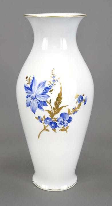 Grand vase, KPM Berlin, marque 1962-92, 1re série,
