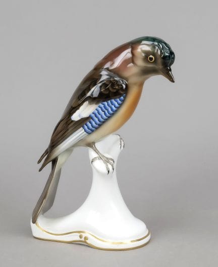 新艺术风格雕像，Zeh, Scherzer &amp; Co. 出品，巴伐利亚州雷豪，1919年，栖