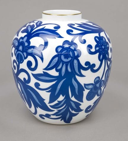 大型艺术花瓶，罗森塔尔（Rosenthal），巴伐利亚州塞尔布（Selb），1917年由尤利乌斯·冯