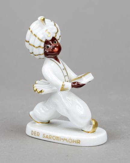 Figurine publicitaire, dite « Sarotti-Mohr », Rose