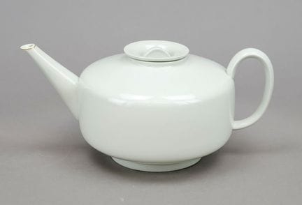 Tetera, KPM Berlín, marca de 1945, 1.ª Guerra Mund