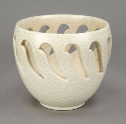 Cache-pot, céramique de Gmunder, Vienne, vers les 