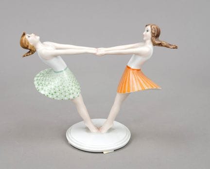 Groupe de figurines Art déco « Reigen », Rosenthal