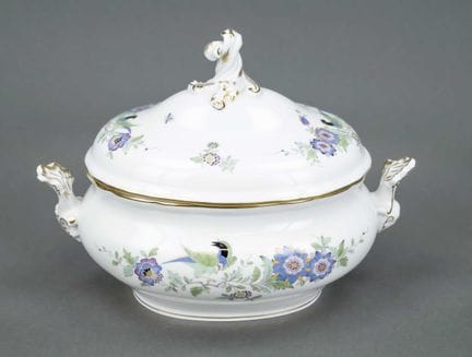 Soupière à couvercle, Meissen, après 1950, 2e séri
