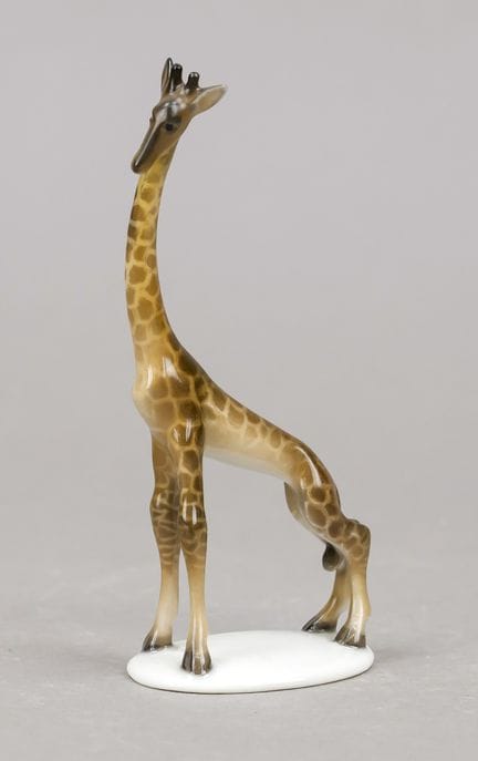 Girafe Art déco grotesque, Rosenthal, succursale d