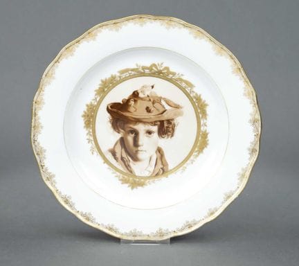Assiette décorative, Meissen, 1850 - 1924, pièce d