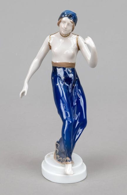 埃及女舞者，罗森塔尔，塞尔布，1号品牌。 1917年战争时期，1916年由贝特霍尔德·博斯（1877