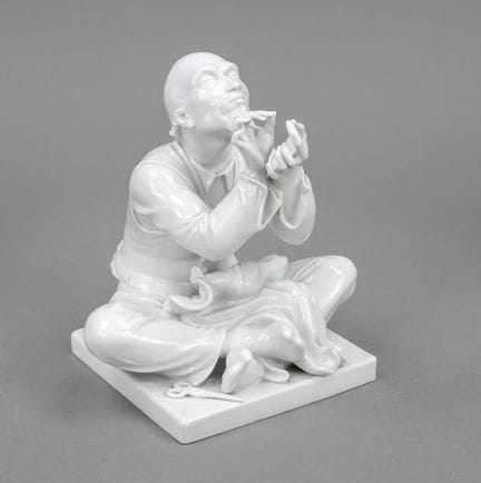 施耐德·比贝尔，迈森，1934年后推出的品牌，二战时期，白色，亚历山大·斯特鲁克设计，高21厘米