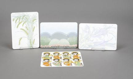 4 cartes postales, Rosenthal, studio-line, 2e moit