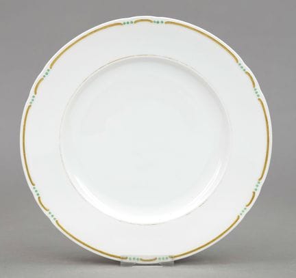 Assiette Art nouveau, KPM Berlin, 1914-1918, 1re g
