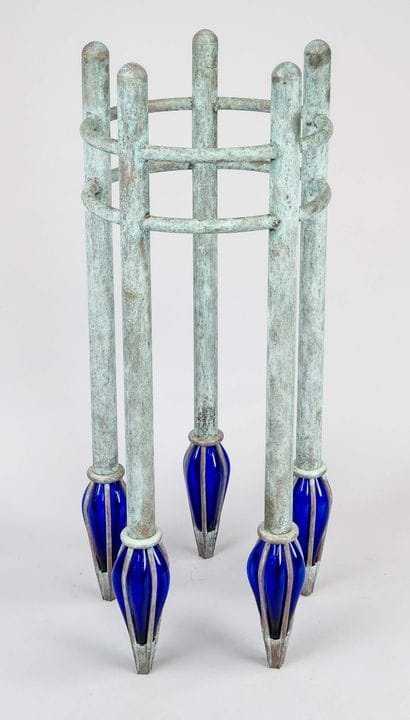 Piètement de table / sculpture ?, XXe siècle, cuiv