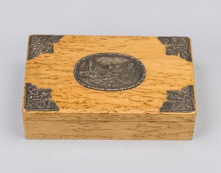 Caja de cigarrillos, finales del siglo XIX, de mad
