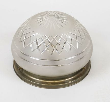 Plafonnier, début du XXe siècle, monture profilée,
