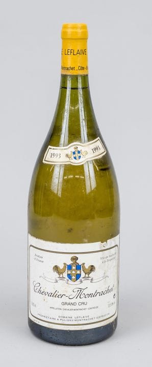 Magnum bottle of wine, France, Chevalier-Montrache