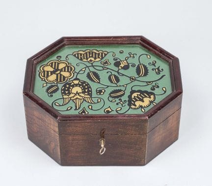 Caja de joyas de estilo Art Nouveau, primera mitad