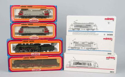 7 locomotives de modélisme ferroviaire à l'échelle