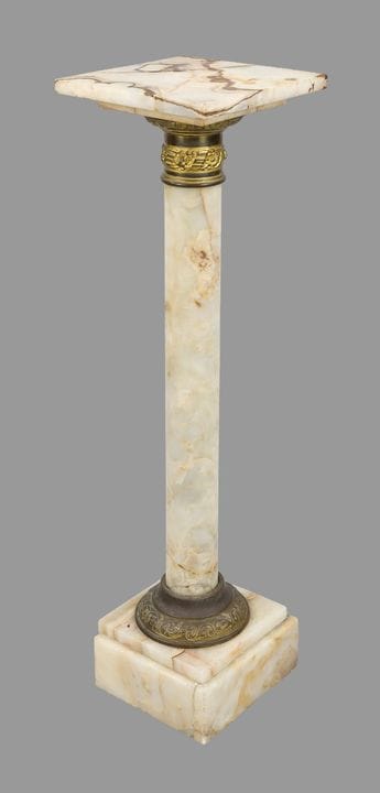 Colonna, prima metà del XX secolo, alabastro/onice