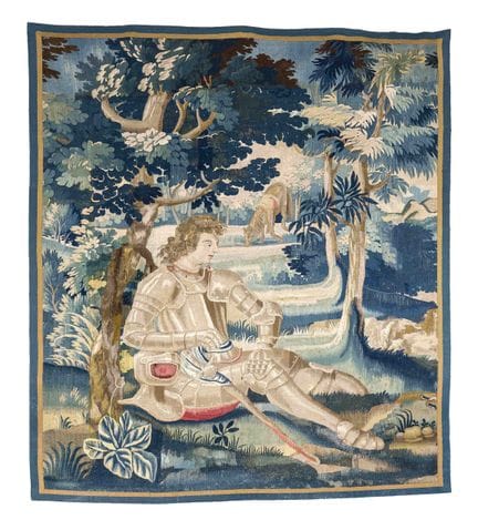 Gobelin, probablement Flandre, XVIIIe siècle, chev