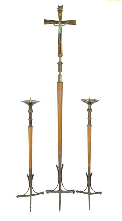 Ensemble liturgique, 2e moitié du XXe siècle, bois