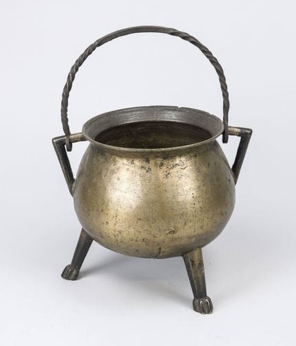 Chaudron en bronze de Grapen, XVIIIe siècle ou ant