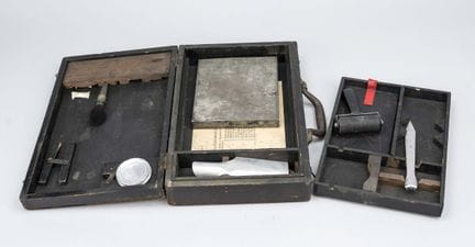 Forensic evidence collection kit from the Berlin P