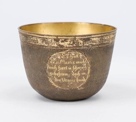Gobelet de Herrengrund, XVIIIe siècle, cuivre repo