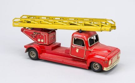 Tippco TCO fire truck, Germany, mid-20th century, 