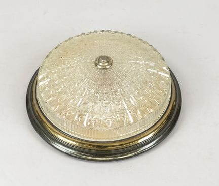 Luminaire de plafond, XXe siècle, monture profilée