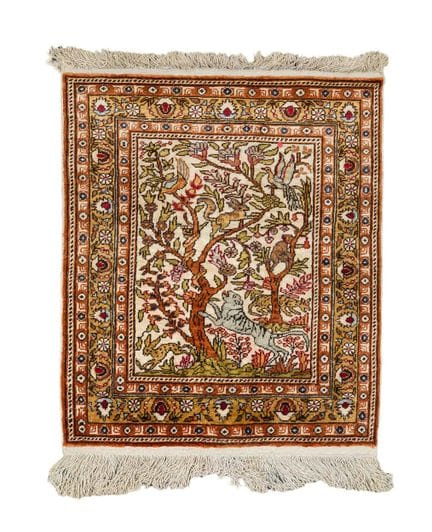 Tapis, soie, Turquie - Kaysari, XXe siècle, légère