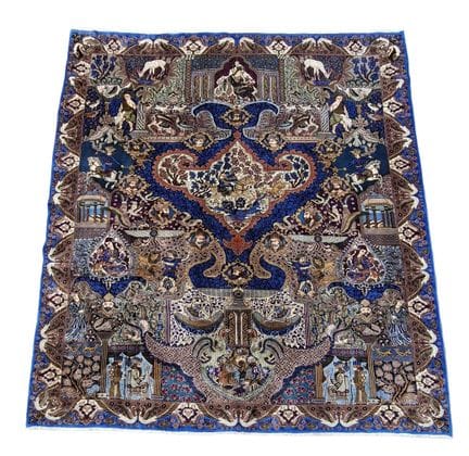 Tapis, Iran, XXe siècle, traces d'usure minimes, f