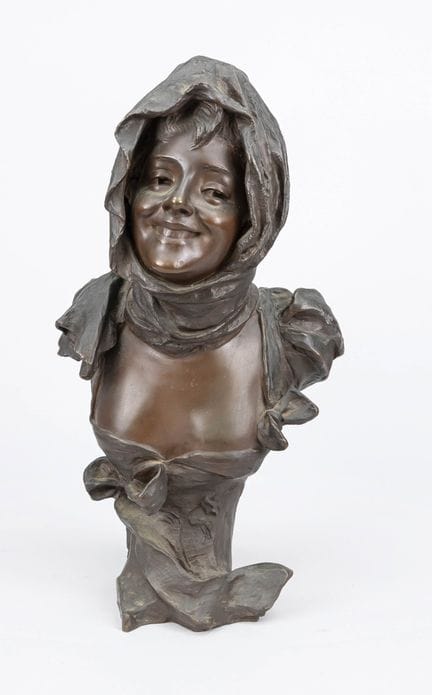 Georges van der Straeten (1856-1928), buste d'une 