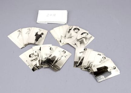 Ampia raccolta di fotografie erotiche, metà del XX