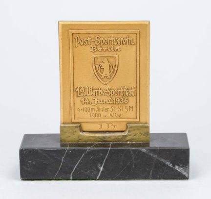 Trophée du 1er prix décerné par le Post-Sportverei