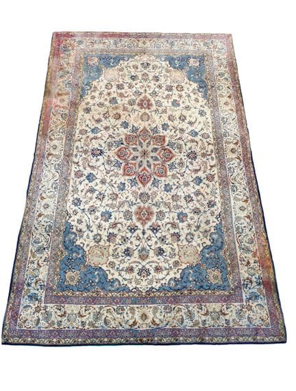 Tapis, Tabriz, Iran, XXe siècle, dégâts causés par