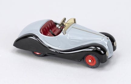 Petite voiture Schuco Examico, milieu du XXe siècl