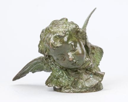 Jacques Marin (1877-1950), sculpteur belge, tête d