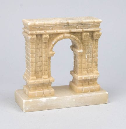 Modello architettonico dell’Arco di Augusto, arco 