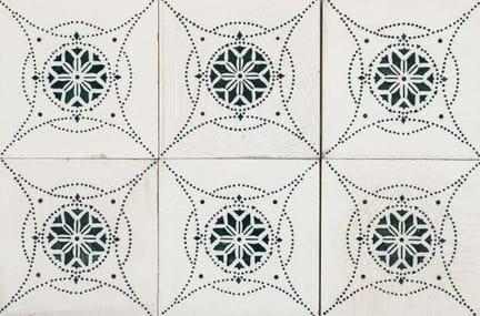 67 azulejos, principios del siglo XX, motivo repet