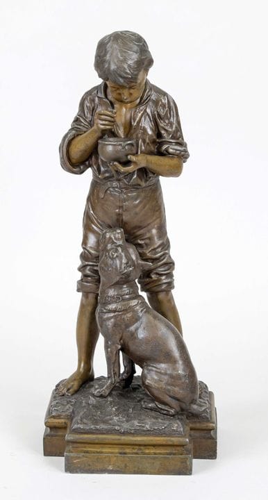 Victor Rousseau (1865-1954), sculpteur belge, « Ga
